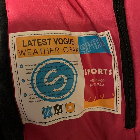 MOERDENG Women's Waterproof Ski Jacket Warm Winter Snow Coat Mountain Hooded - Picture 4 of 7